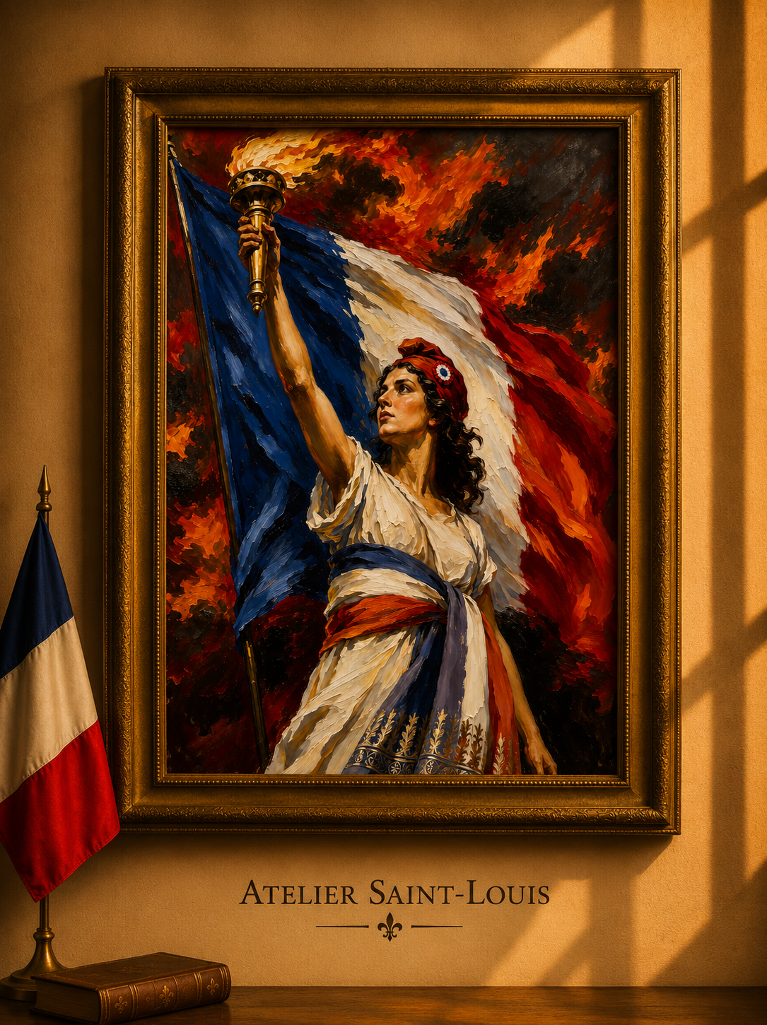 Propaganda: "The French Flame"