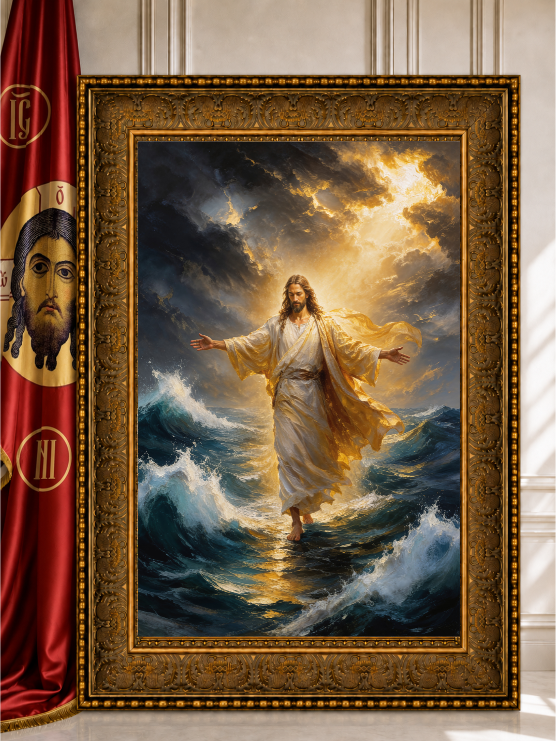 Jesus Christ - "Jesus Walking on Water"