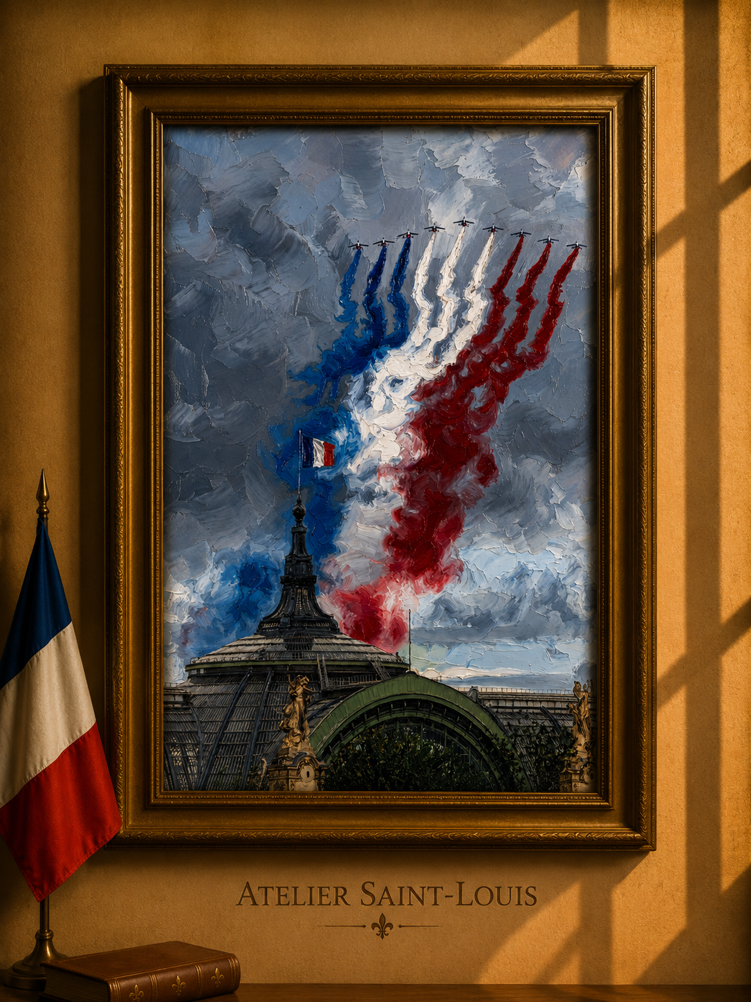 JULY 14 - "The French Air Force Aerobatics Display Team"