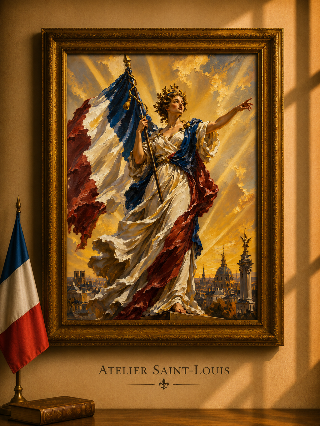 Slogans: "France Arise"