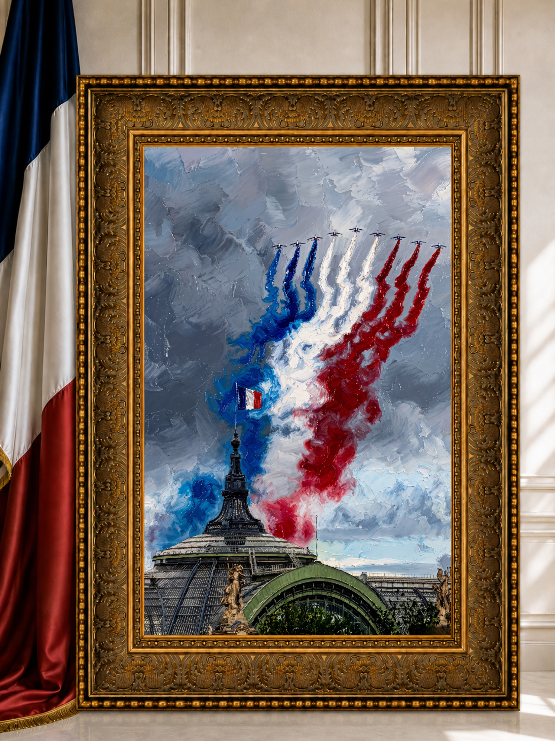 JULY 14 - "The French Air Force Aerobatics Display Team"