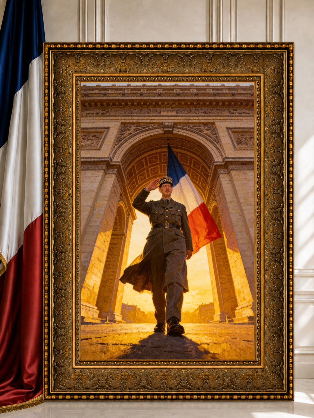 Charles de Gaulle - "An Arc de Triomphe"