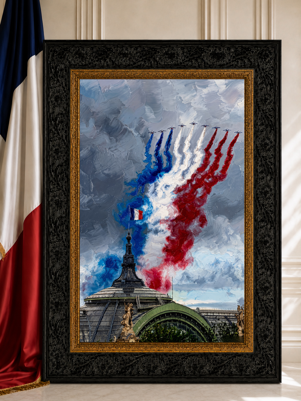 JULY 14 - "The French Air Force Aerobatics Display Team"