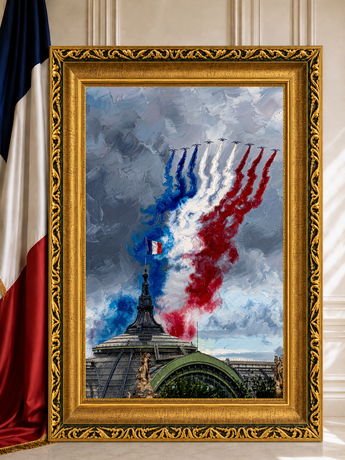 JULY 14 - "The French Air Force Aerobatics Display Team"