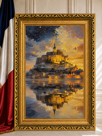 Buildings of France: "Mont Saint-Michel"