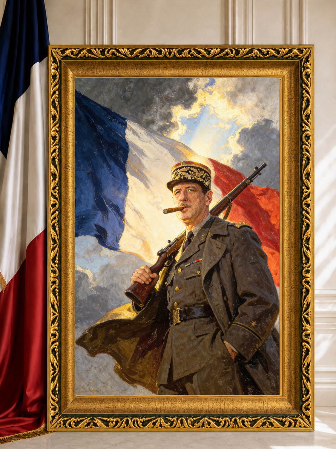 Charles de Gaulle - "The Landing of Victory"